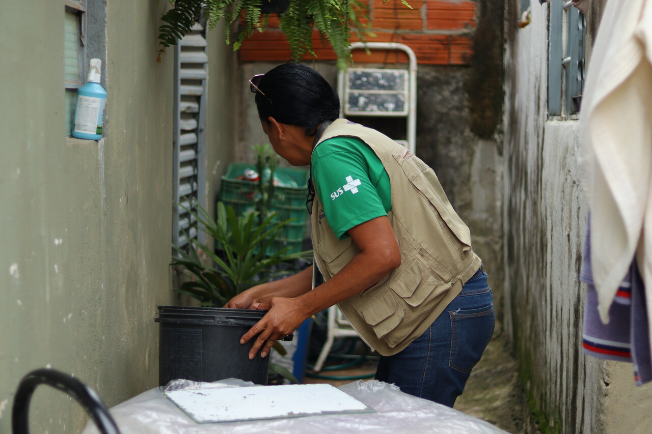 Hortolândia continua trabalho de eliminação de criadouros de Aedes aegypti em diferentes regiões